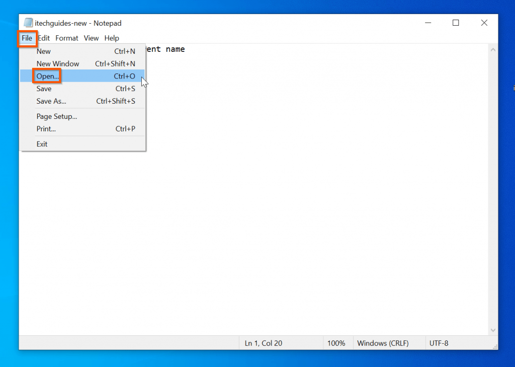 Get Help With Notepad In Windows