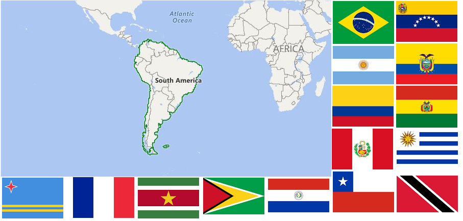List Of South American Countries